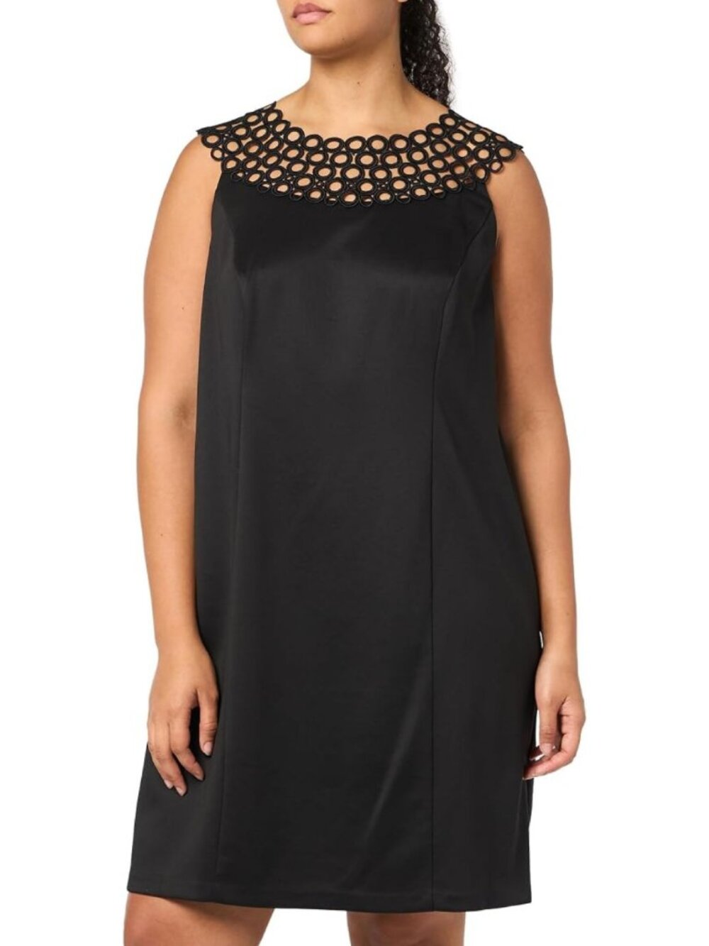 Jessica Howard ✨ Black Scuba Sheath Dress 20W NWT Cutout Neckline